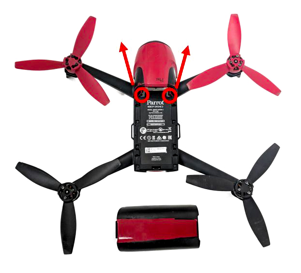 Parrot bebop outlet 2 setup